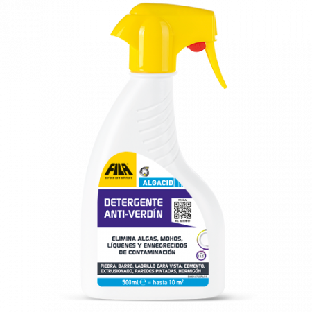 Detergente Limpiador Antimoho sin disolventes ni cloro Idroless. Elimina  manchas de humedad en el interior de tu vivienda Envase litros 1 ltr.